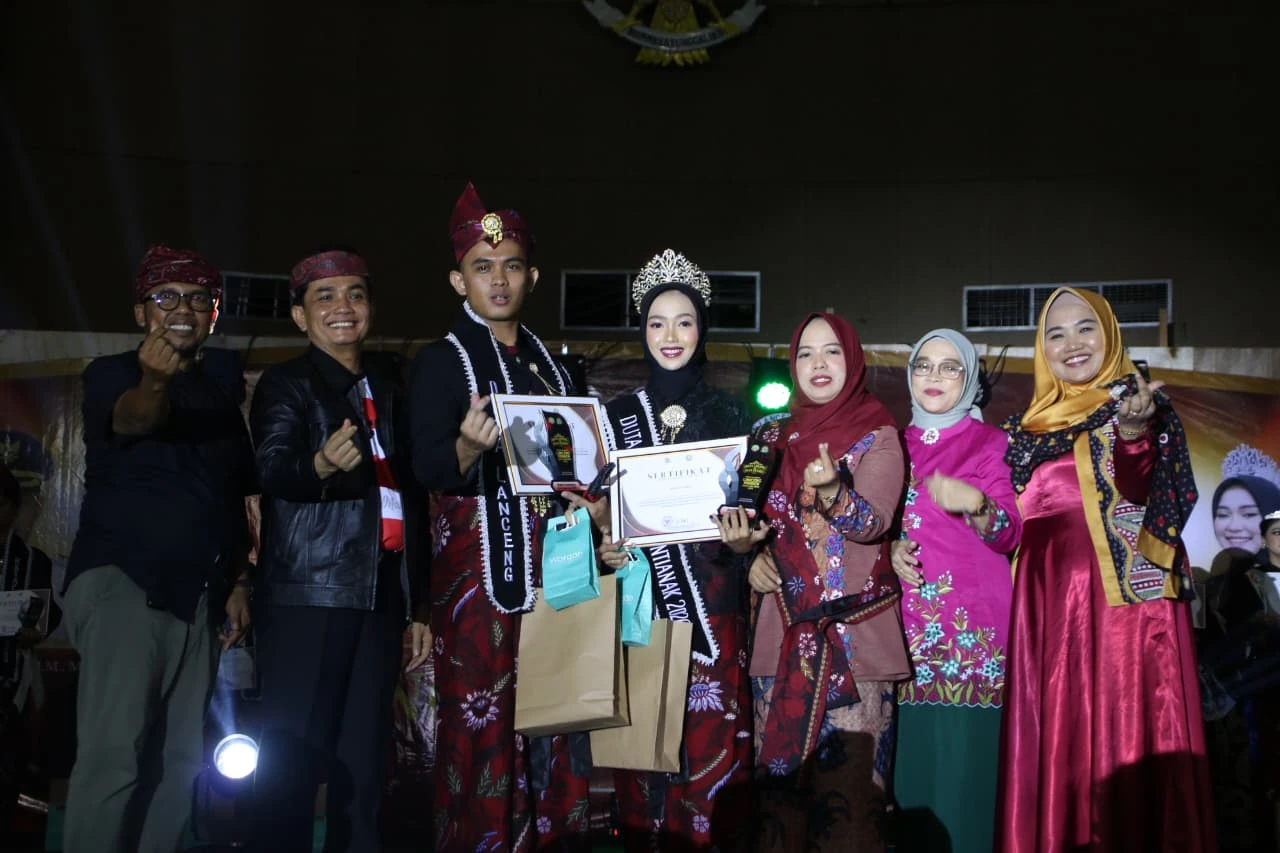 Zulfan dan Nurhaliza Terpilih sebagai Duta Lanceng dan Praben Pontianak 2026